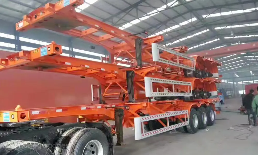 Skeletal Semi Trailer