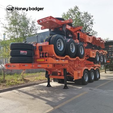 Skeletal Semi Trailer