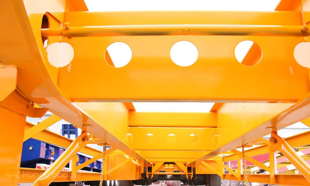 3 Axle Container Skeletal Trailer