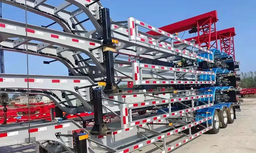 4 Axle Skeleton Trailer
