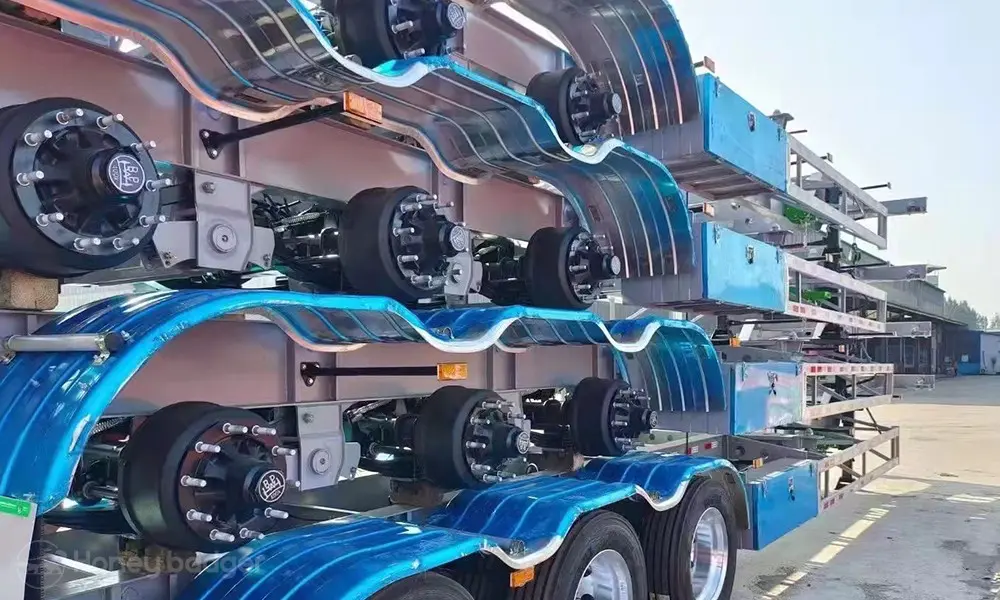 4 Axle Skeleton Trailer