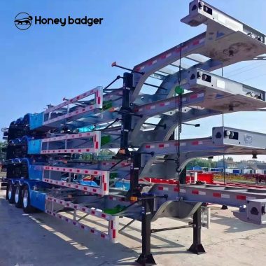 60 ton Container Skeleton Trailer